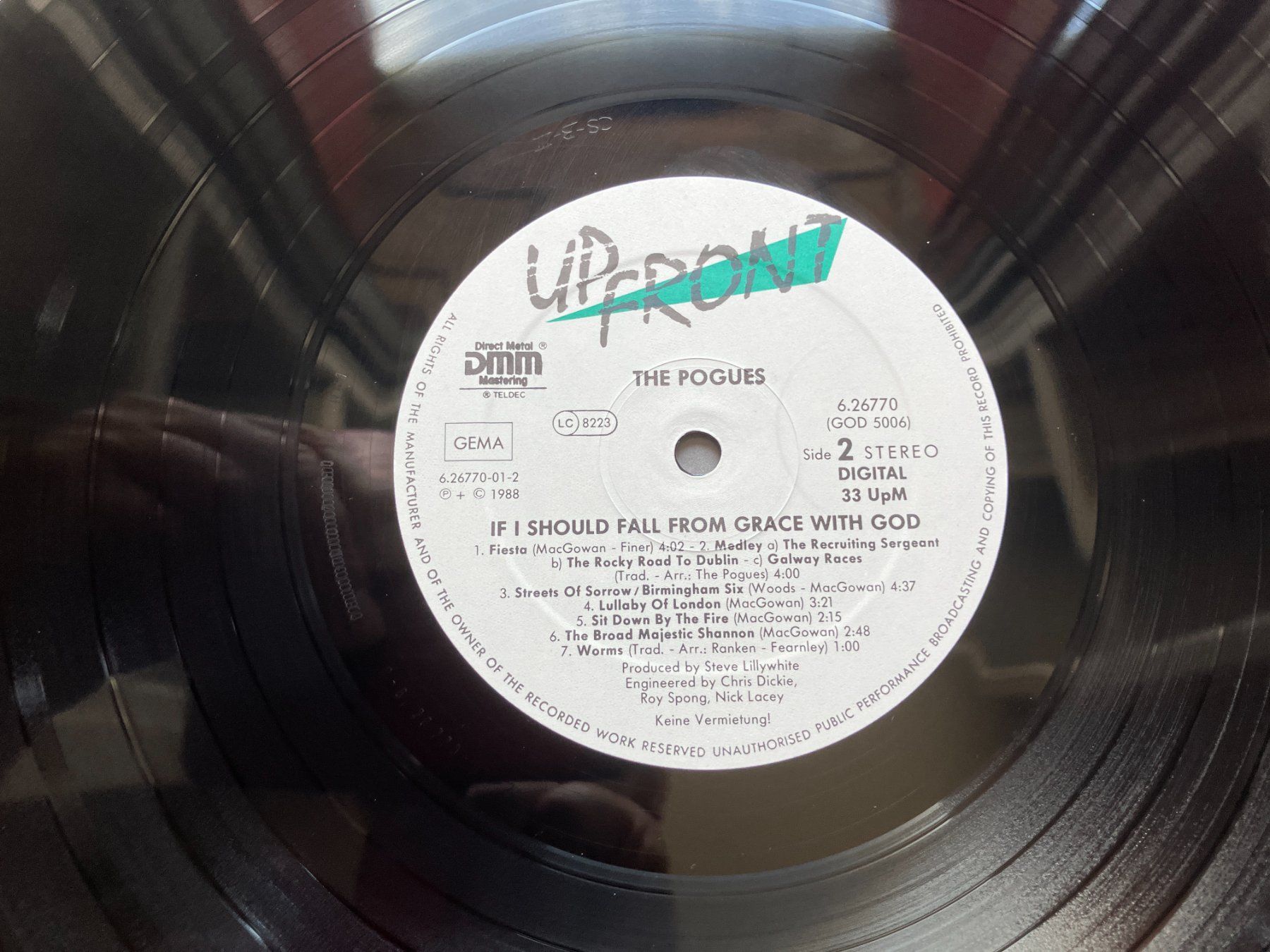 Schallplatten: The Pogues – Gebraucht aus Aarwangen von Jukebox3 9
