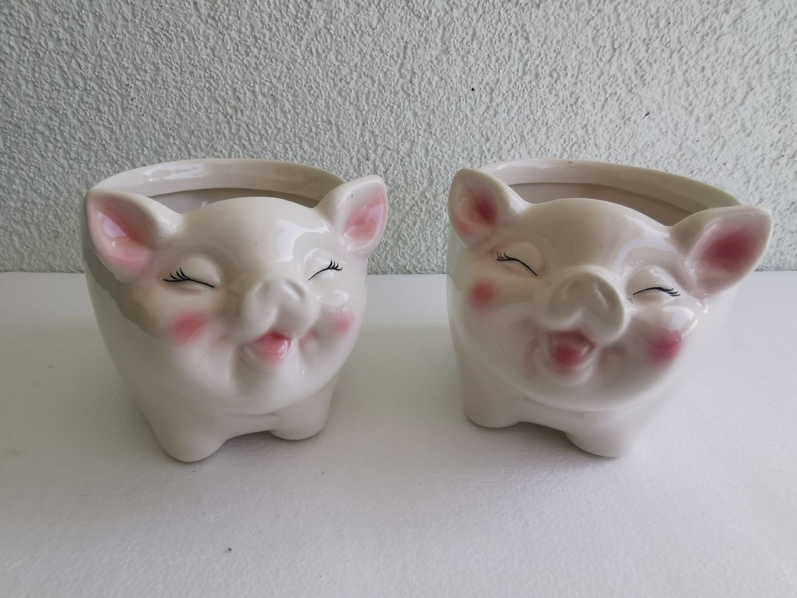 Vasi per fiori: Schweinchen Blumentöpfe, 2 Stk. – Usato da Glattbrugg venduto da riseca 3