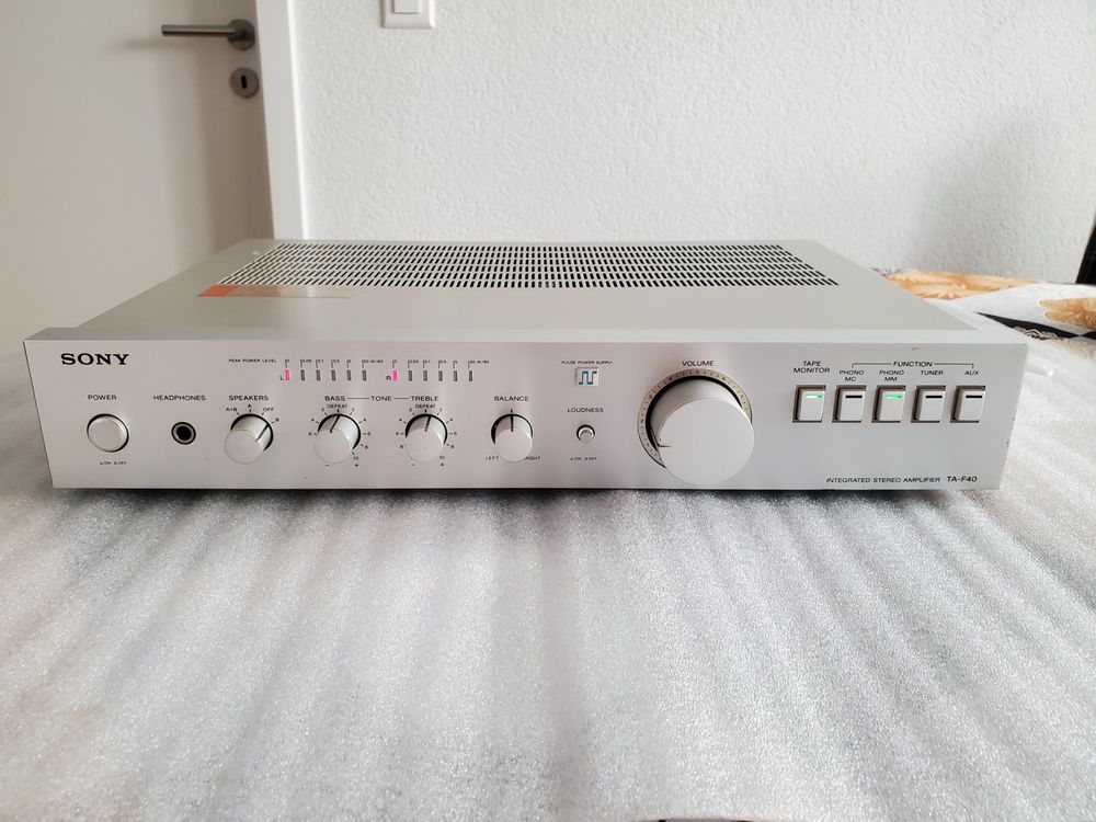 Pré-amplificateur Sony TA-2000F (Import
