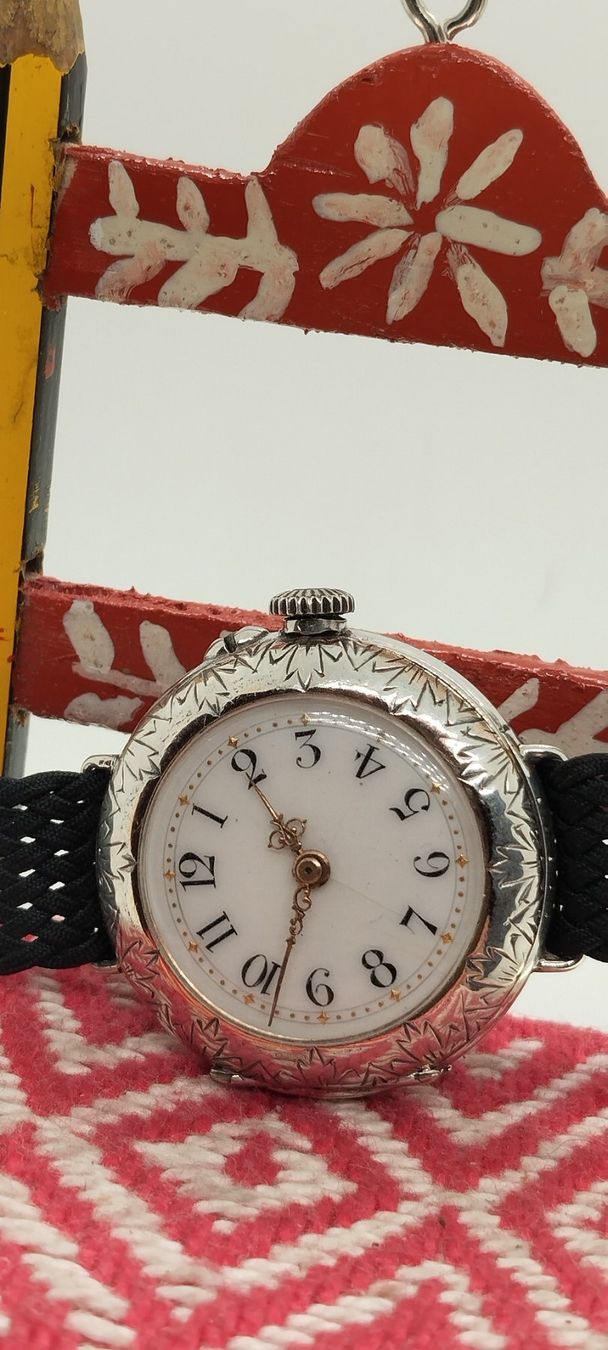 Orologi: Montre récupéré en argent 19eme – Usato da La Chaux-de-Fonds venduto da jac_9llg 2