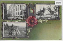 St. Gallen - Industrie u. Gewerbe-Museum - Litho