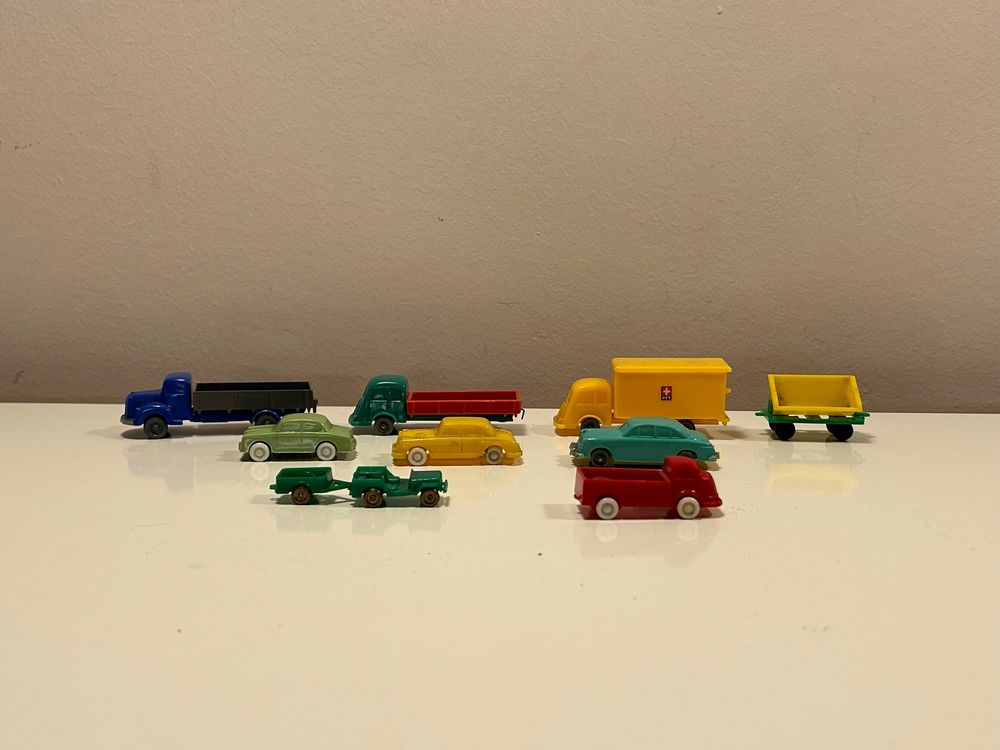 Lot De Miniatures Anciennes Corgi, CIJ, Solido, Norev – Pour Pièces Ou Réparation
