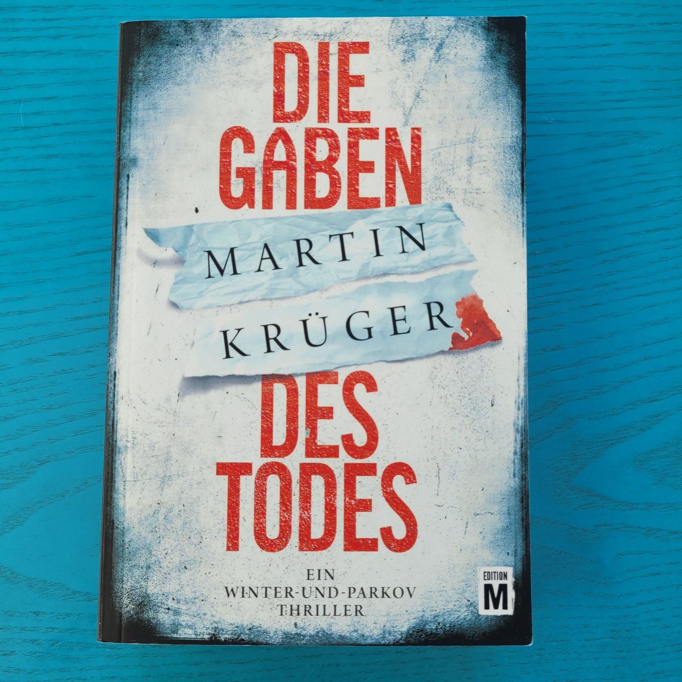 Libri: Martin Krüger- Die Gaben des Todes – Nuovo e nell'imballaggio originale da SCHÜBELBACH venduto da CoKaHa