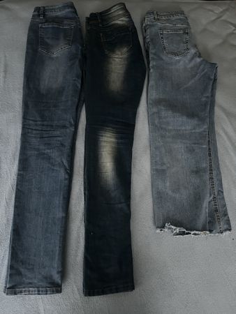Jeans Hosen Damen Gr. 34/36, top Zustand, 3 Stück!