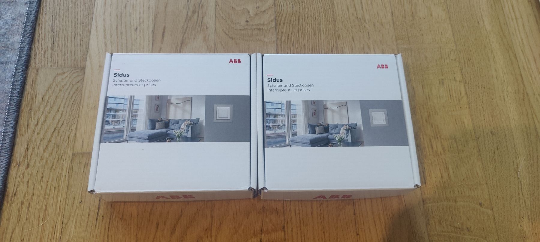 ABB Interruttori: Zwei Stück ABB Sidus Tast- Schalter 2x – Nuovo e nell'imballaggio originale da Bern venduto da plant_nerd