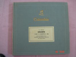 Schellackplattenalbum. Mozart, Klavierkonzert A-Dur KV 488
