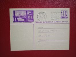 Bildpostkarte 1936 Rheinfelden Kurbrunnen n. Olten gelaufen