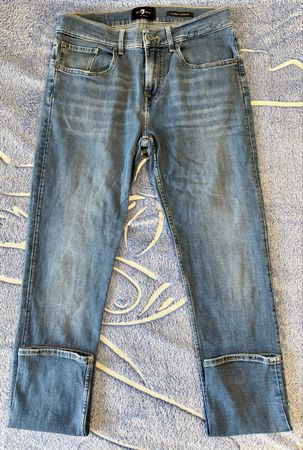 7 For All Mankind Slimmy Tapered Jeans Grösse 32, neuwertig