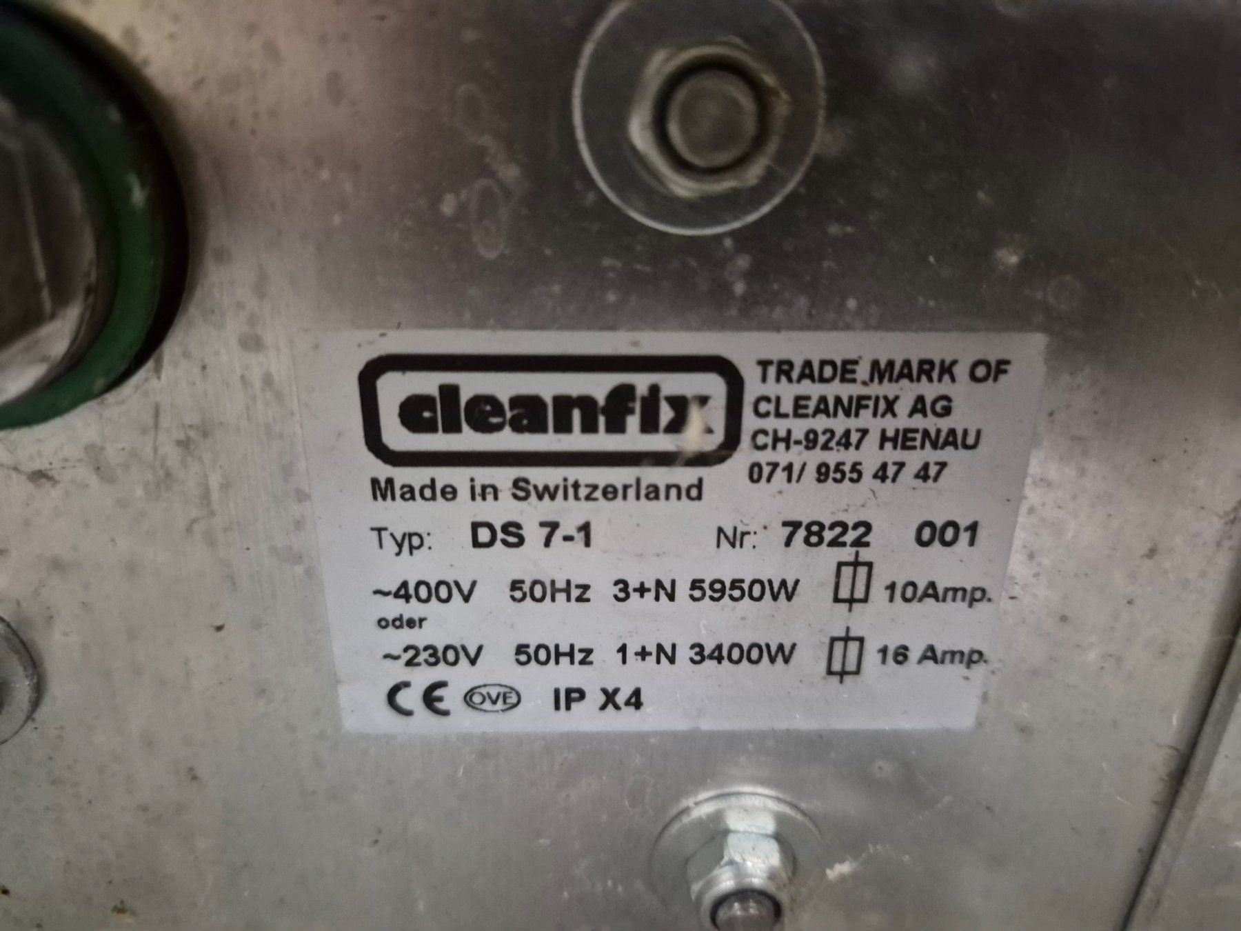 Cleanfix Dampfreiniger: 057 Cleanfix DS 7‑1 Dampfsauger – Gebraucht aus Derendingen von Meisterstuecke 4