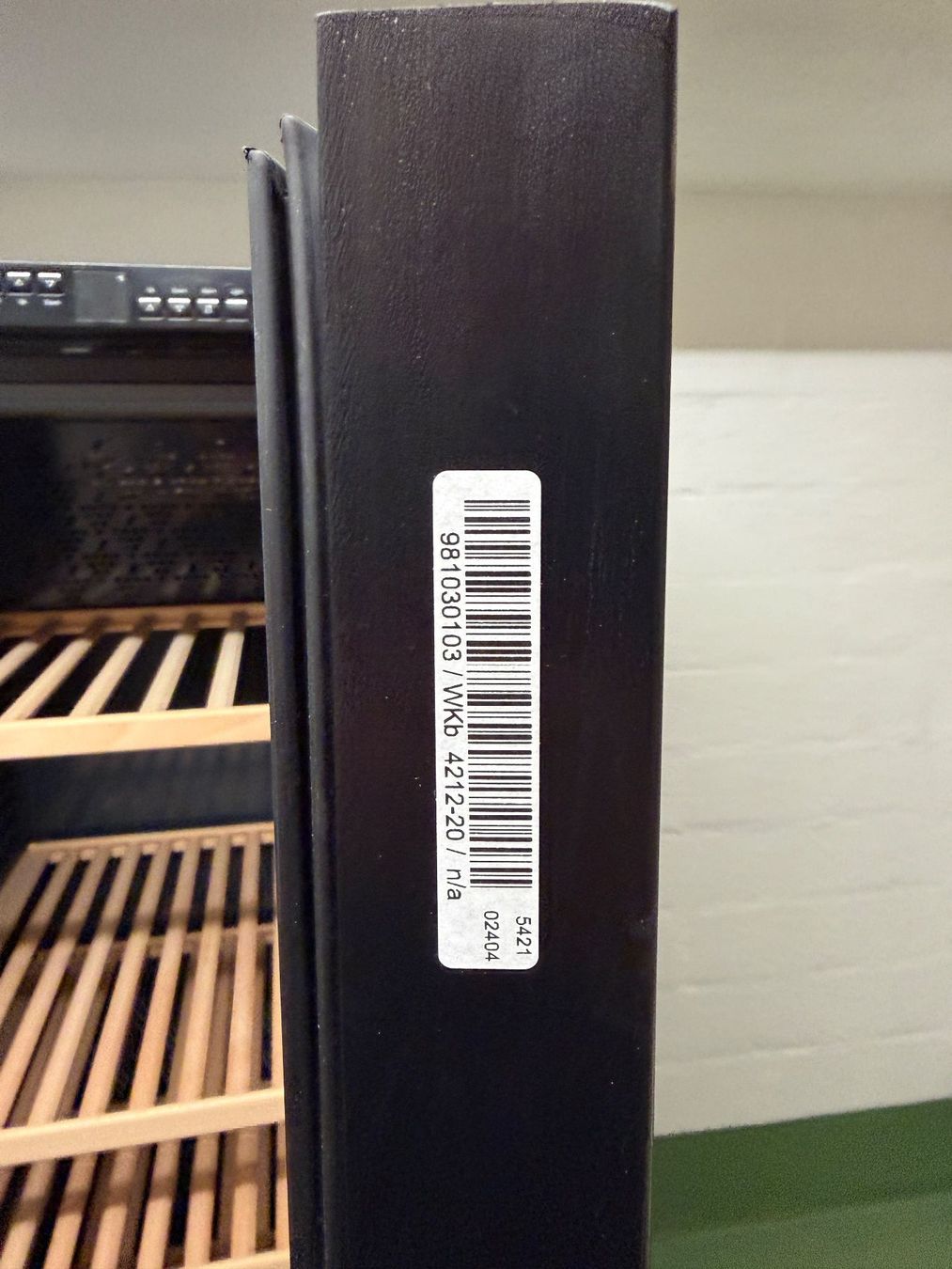 Liebherr Kühlschrank: Liebherr Vinothek Weinkühlschrank – Gebraucht aus Rapperswil SG von sale-cpp 6