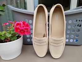 5th Avenue Loafer Leder beige Grösse 39 neu