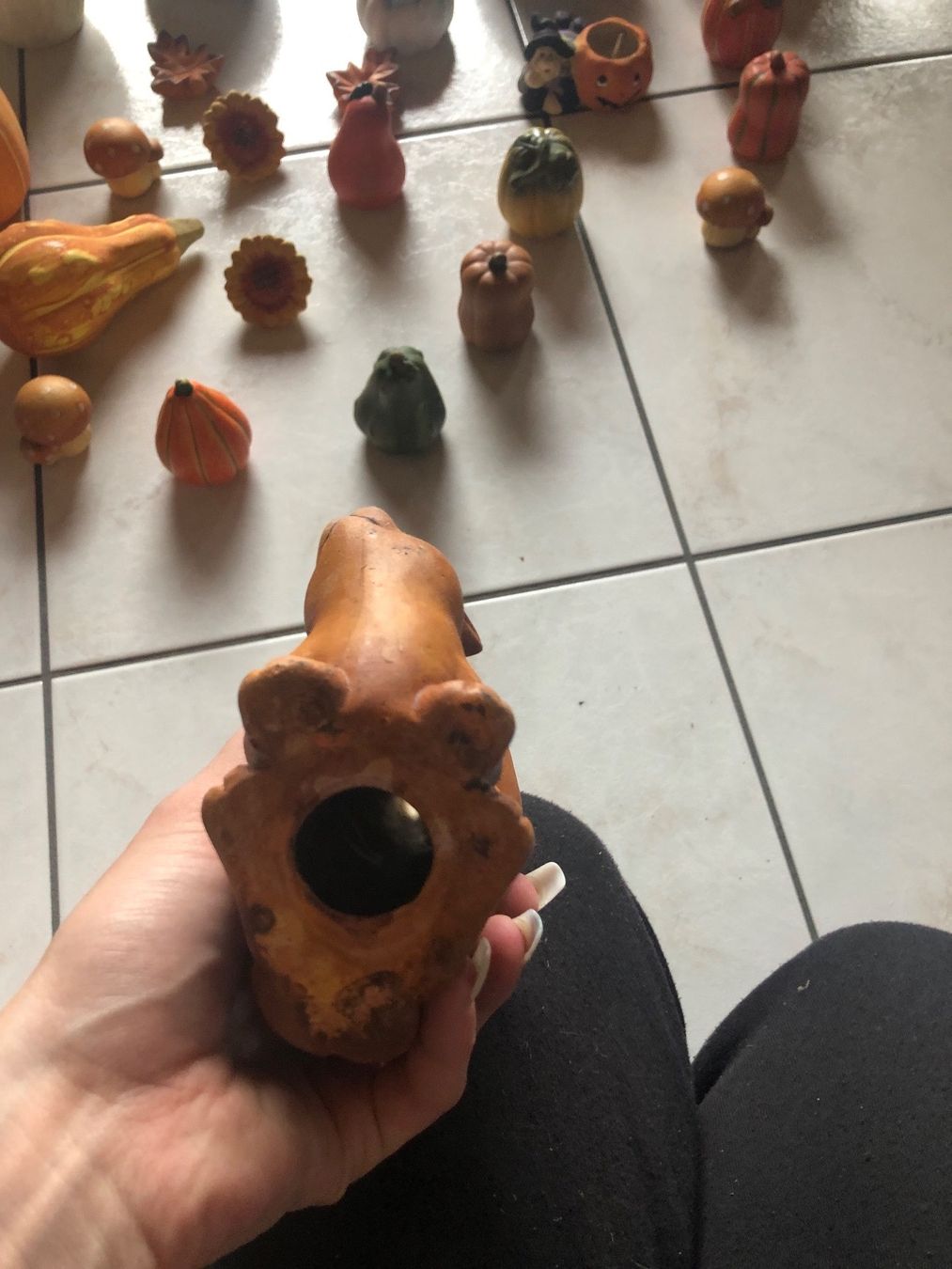 Tutte le decorazioni: Herbstdekoration, mehrteilig aus Ton – Usato da Hallwil venduto da claire70 5