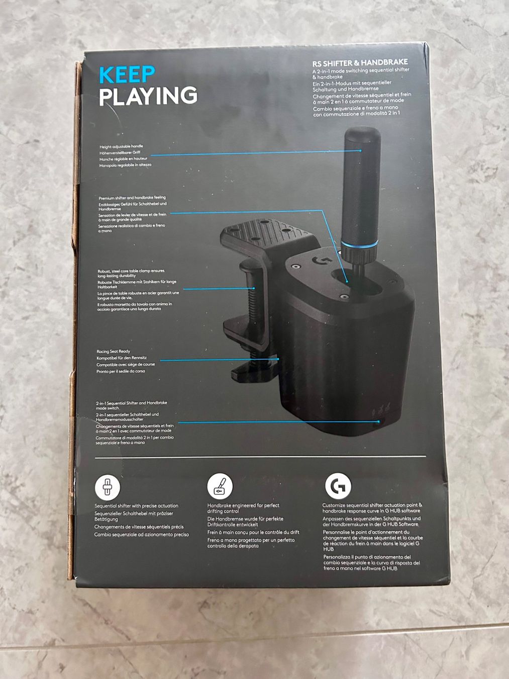 Logitech G RS Shifter & Handbrake – Neuf (Neu und originalverpackt) in ...