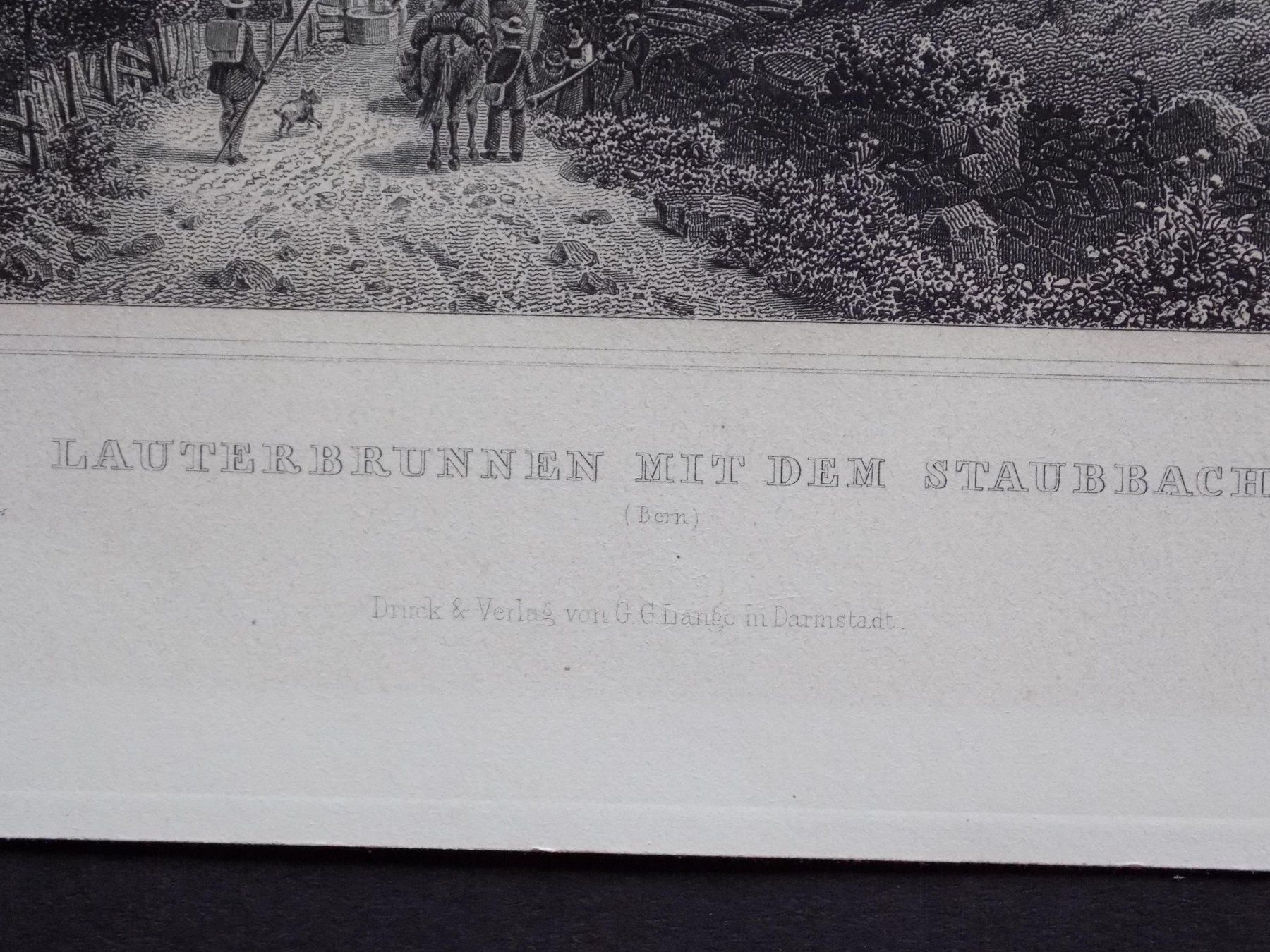 Gravures: Lauterbrunnen Staubbach – D'occasion à Risch par Rischli15 2