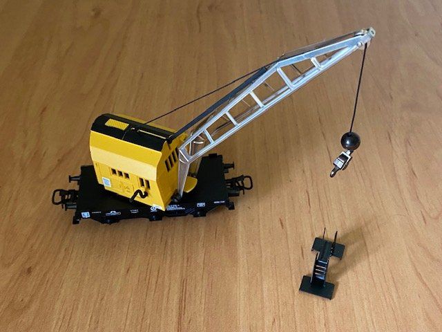 Märklin Modelleisenbahnen: Märklin 4671 - Kranwagen – Neu und originalverpackt aus Adelboden von diana_ch 2