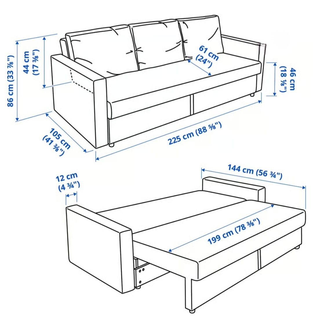 Ikea Divani: Schlafsofa – Usato da Dintikon venduto da j.ebner 4