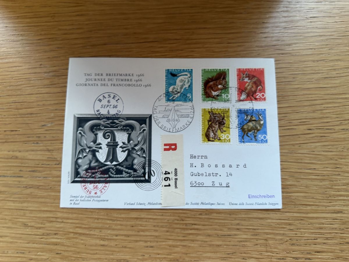 Tutti i francobolli: 5 mal Tag der Briefmarke – Usato da Murgenthal venduto da Tina_4055 4
