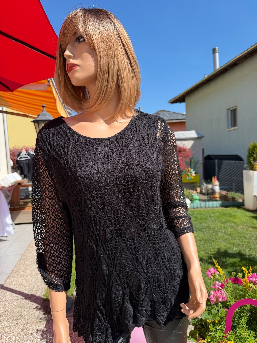 Tuniche: Schwarzes Sommer Strick-Top, Gr. M - Canada – Usato da Cugnasco venduto da tizianaq 2