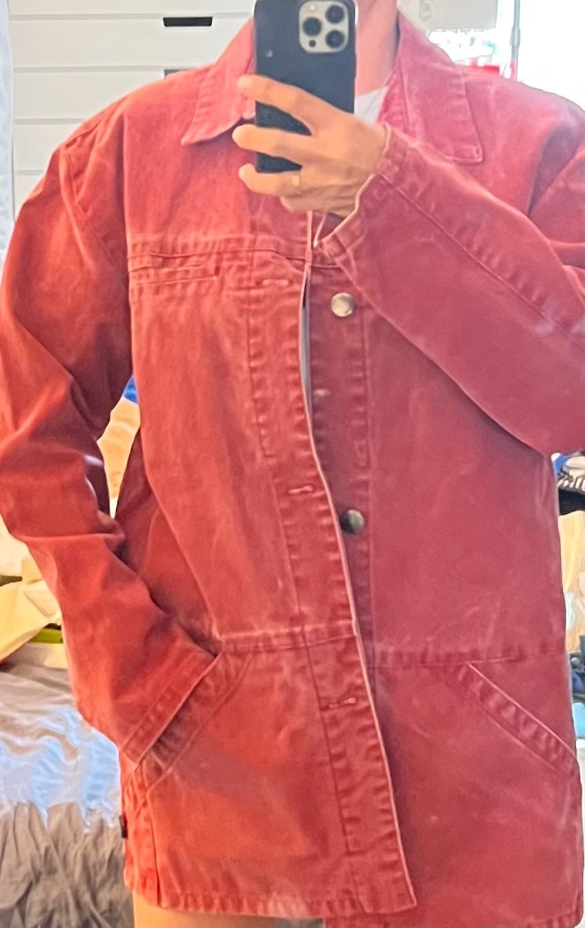 Giacche: Vintage MOUSQUETON red cotton jacket – Nuovo (secondo la descrizione) da Lausanne venduto da NYC67 9