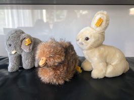 „Steiff“ Tiere mit dem „Knopf im Ohr“
