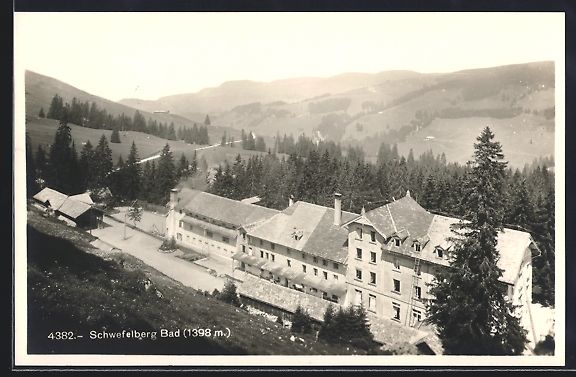 Cartes postales: Schwefelberg-Bad, Blick auf den Ortsteil – D'occasion à Berlin par bartko-reher