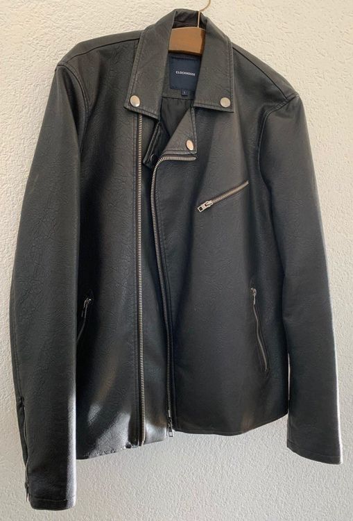 C A Lederjacke Clockhouse