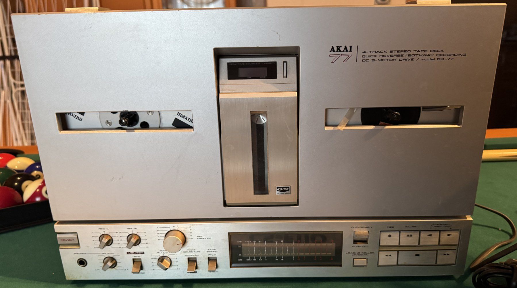 Akai Apparecchi a nastro: AKAI GX-77 – Usato da Heerbrugg venduto da Magicalmike 1
