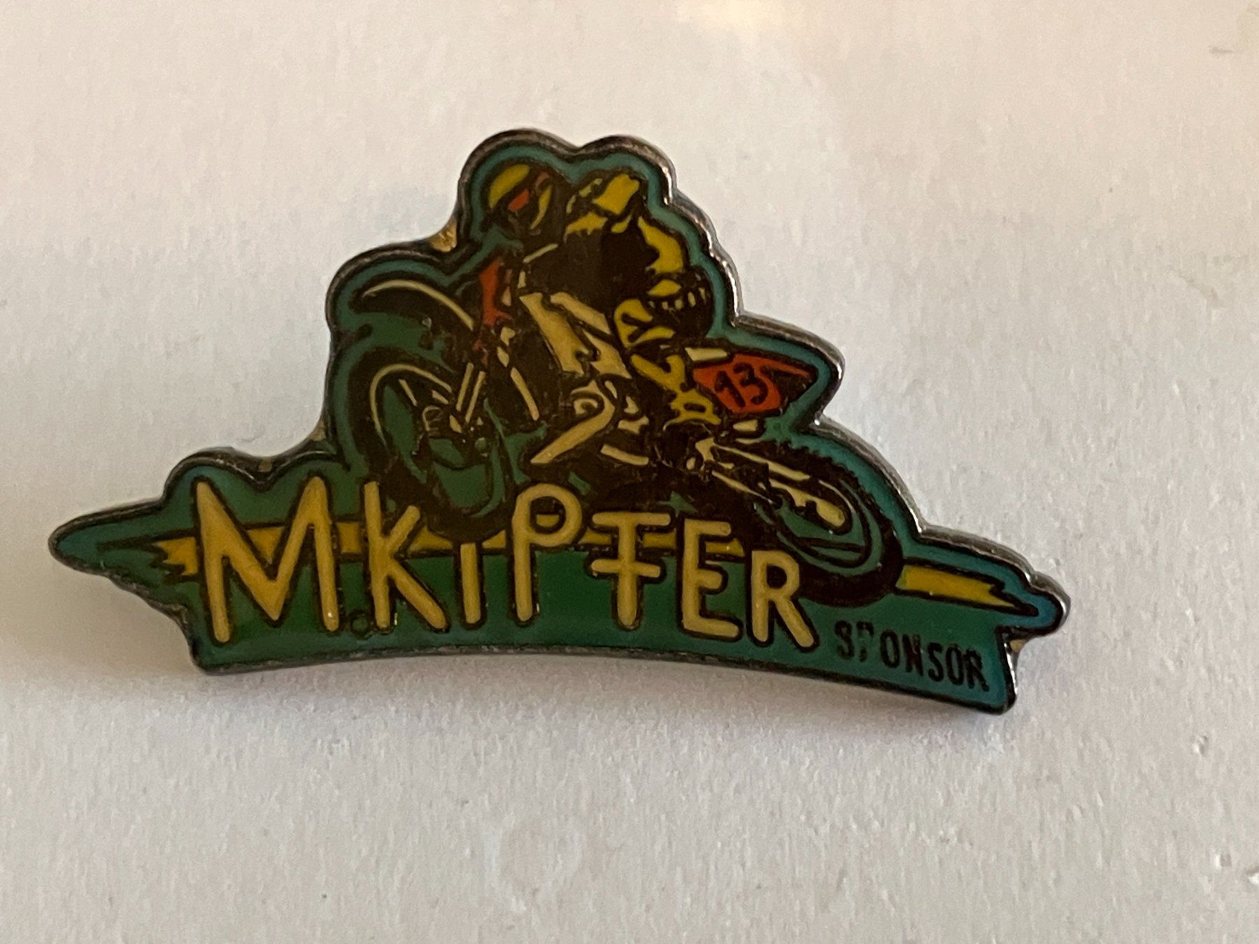 Placchette & Badge: 1 Pin M Kipfer Motorrad – Usato da Basel venduto da djwwpp