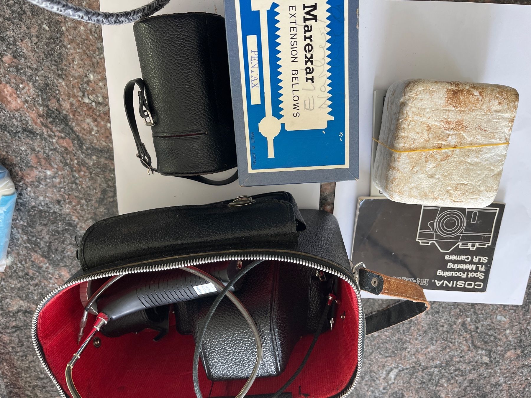 Fotocamera: Cosina Hi-Lite DLII Kamera Set mit Blitz & Objekti – Usato da Spiegel b. Bern venduto da Burdicrew 3