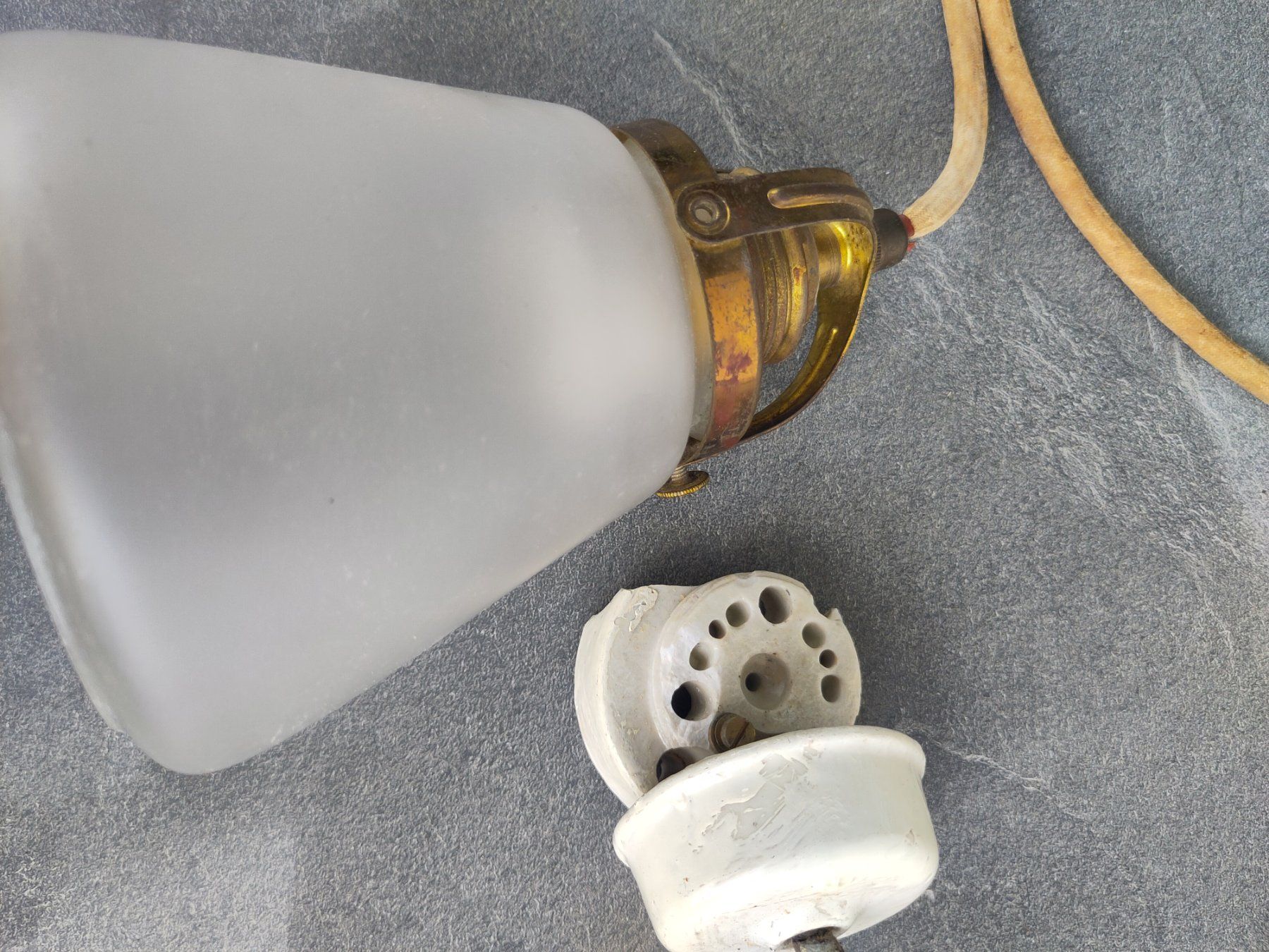 Lustres & lampes de plafonds: Antike Deckenlampe – D'occasion à Oberbüren par EBMA01 2