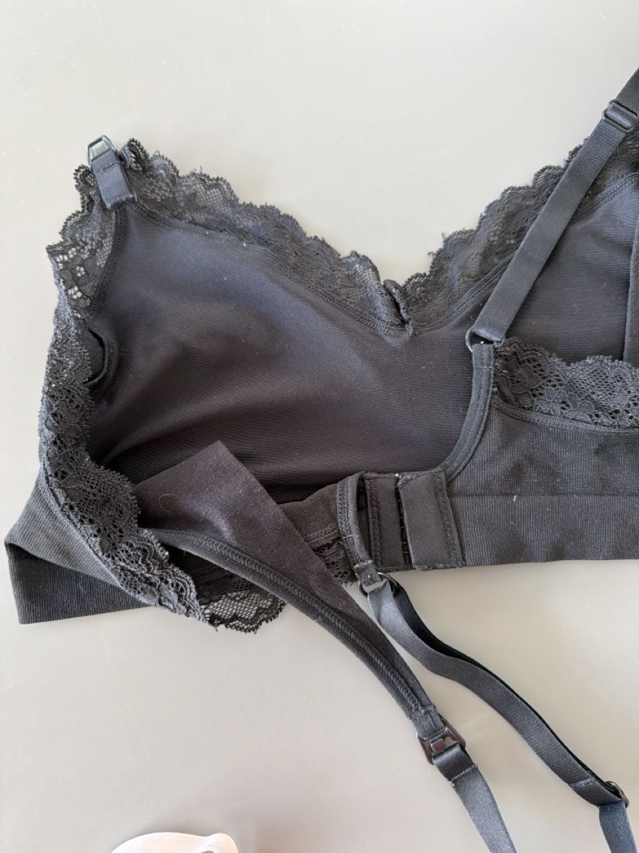 Altra biancheria intima: 2er Pack Still-BHs Spitze Schwarz/Nude Gr. M – Usato da Stäfa venduto da Gioviii 3