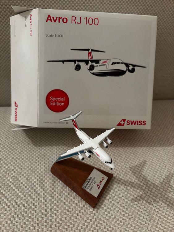Avro RJ100 model (Swiss) (Neu und originalverpackt) in Klosters für CHF ...