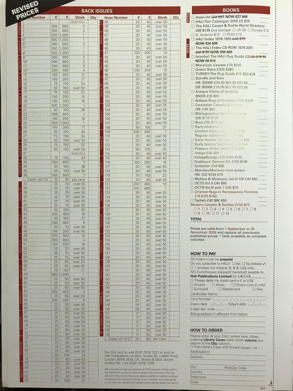 Riviste & Magazine: HALI MAGAZINE ISSUES 1-157 COMPLET SET – Usato da Zürich venduto da Artnuvo 9