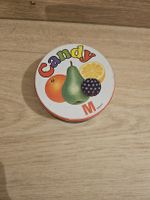 Boîte à bonbons vintage Candy M métal rétro collection