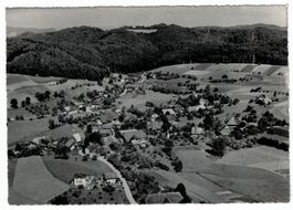 Hettiswil, Flugaufnahme um 1945-50