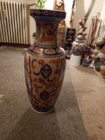 Antik Handgemalt Chinese Satsum porzellan Grosse Boden Vase