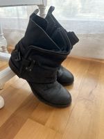 Schwarze Boots Gr. 39