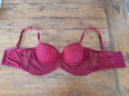 Calvin Klein BH Corsage Bustier Bandeau trägerlos Spitze