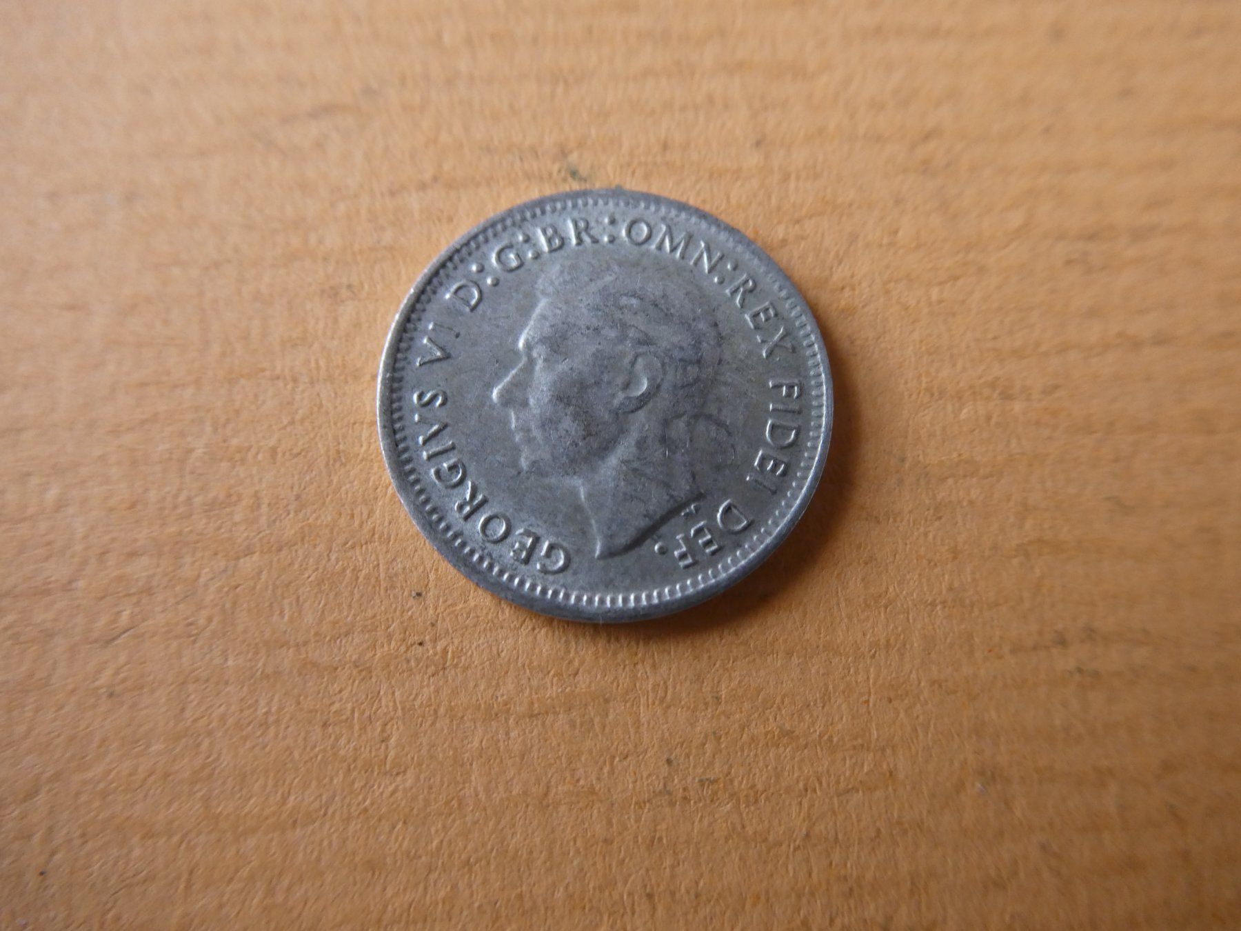 Toutes les monnaies: Australien 1950, 3 Pence   Silber – D'occasion à Hinterforst par Rohusri 1