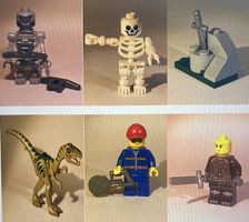 Figurines Lego vintage ancien de collection, édition limitée