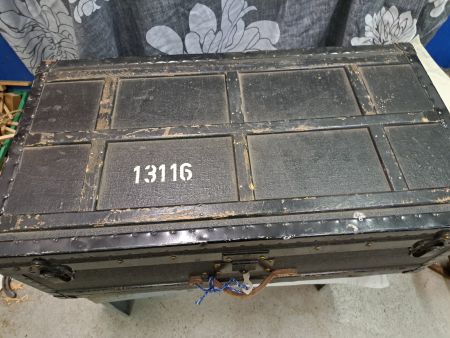 Offizierskoffer mit Einlage