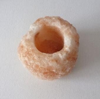 Portacandele: Salzkristall- Teelicht – Nuovo e nell'imballaggio originale da Mauren venduto da Yeelen 2