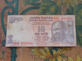 INDE  (B) 10  Rupees  Billet