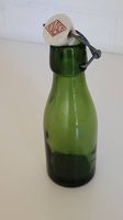 Bülach Glasflasche mit Bügelverschluss und Keramikdeckel alt