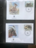 WWF Tschad 1988 Mähnenspringer Satz Ersttagsbriefe