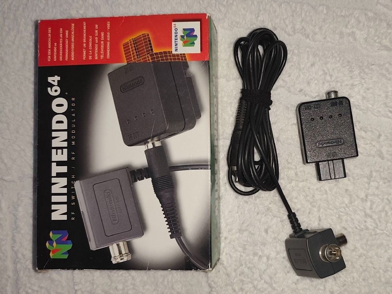 Nintendo Konsolen: Nintendo 64 RF Switch Modulator mit OVP – Gebraucht aus Schänis von Mugi_87_ 1