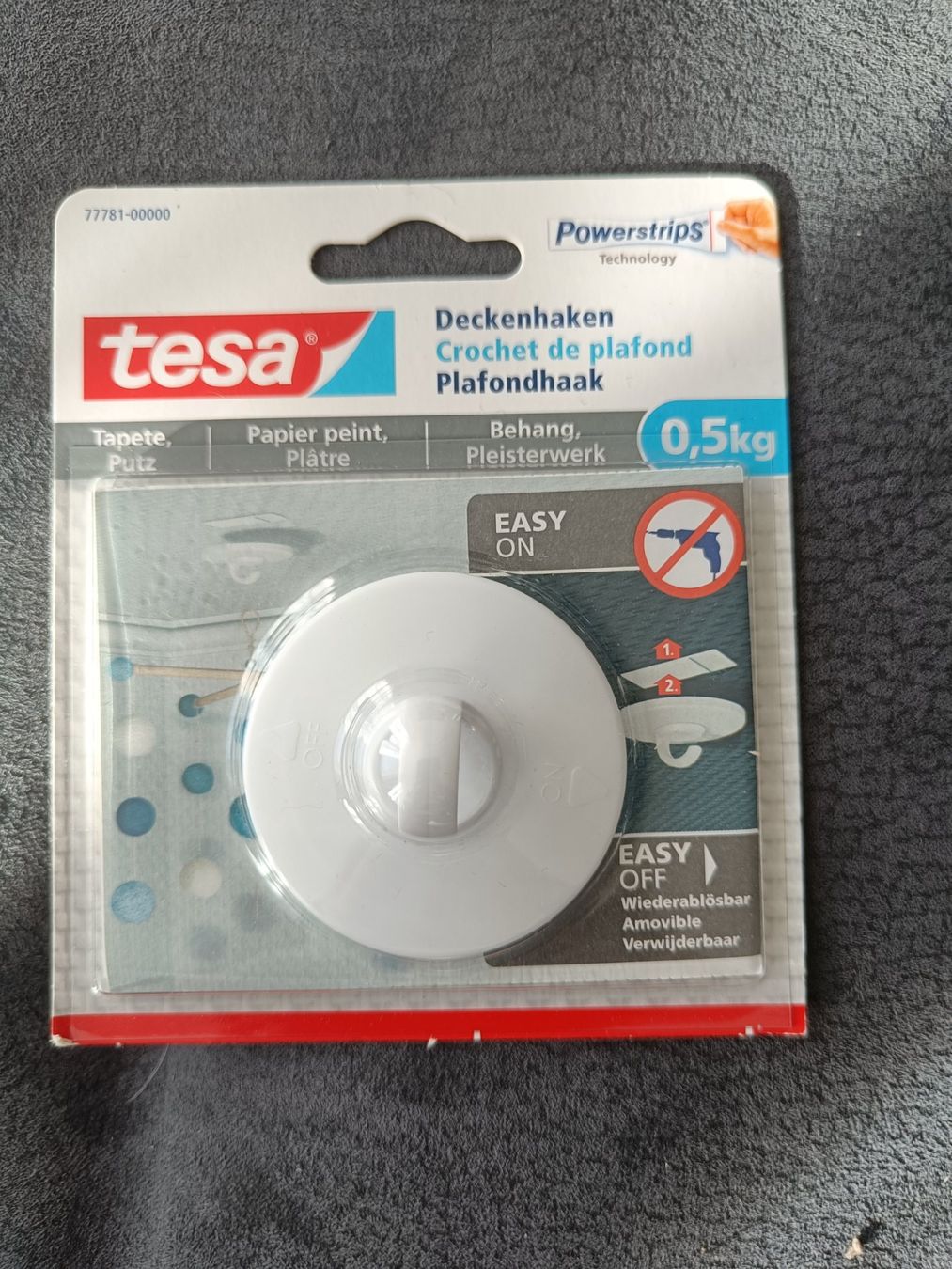 Tesa Ferramenta: Tesa Deckenhaken – Nuovo e nell'imballaggio originale da Jaberg venduto da urig17.
