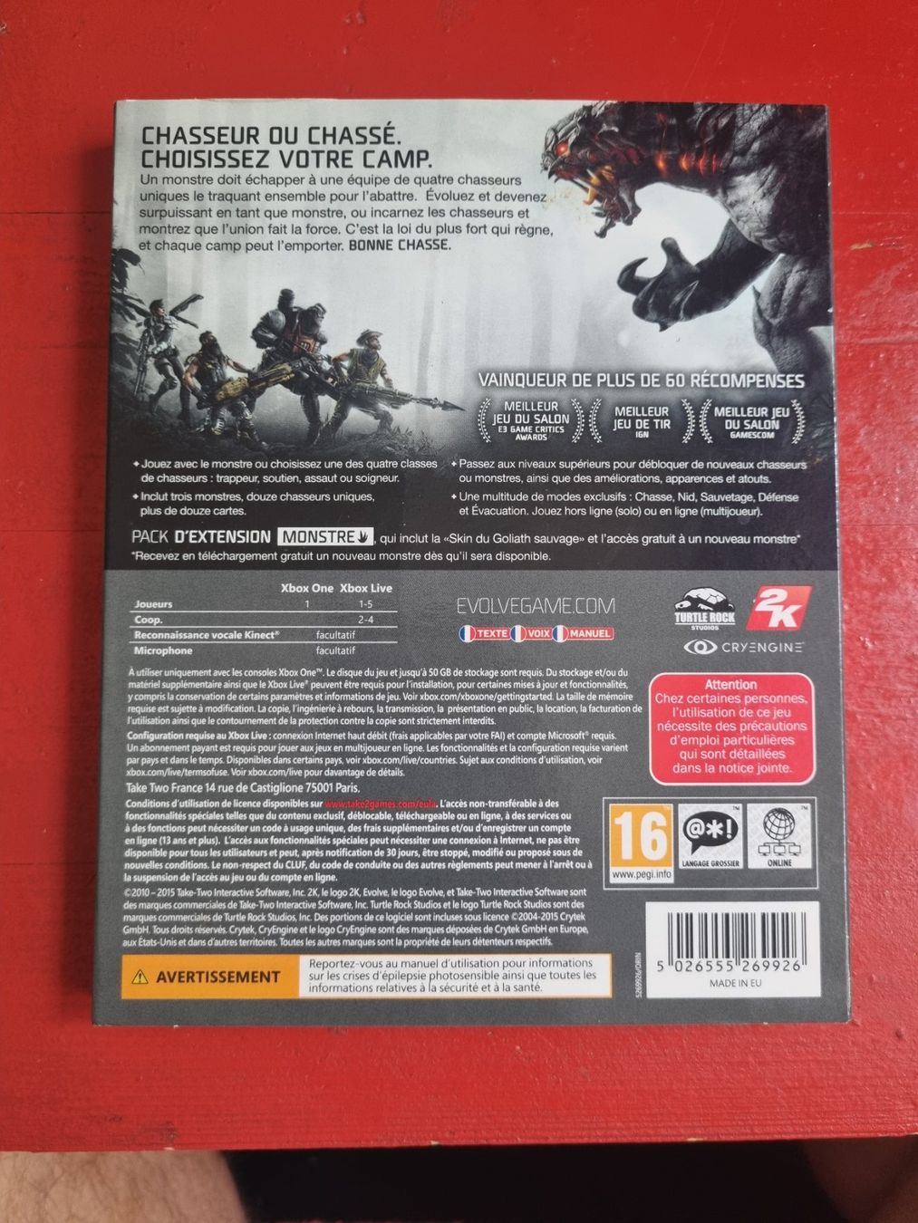 Microsoft Giochi: Evolve per Xbox One Edition with pack espansione – Usato da Pollegio venduto da Isaiaaaa96 1
