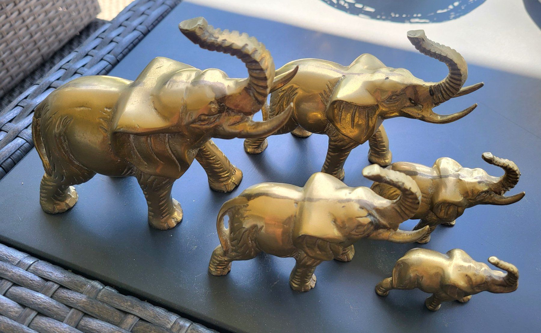 Figuren: Elefanten Messing – Gebraucht aus Gutenswil von ghekko88 2