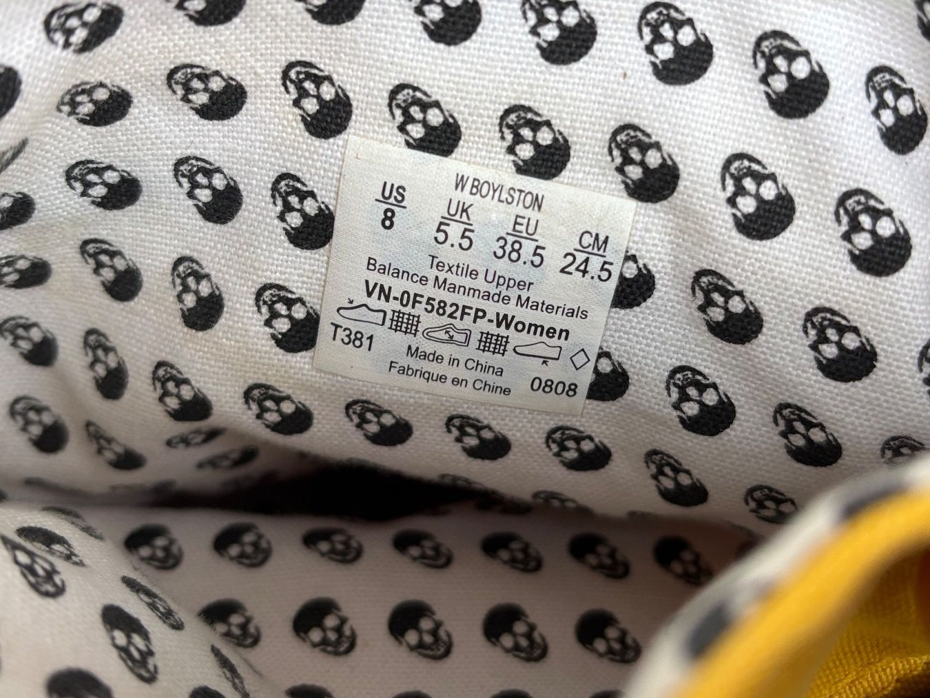 Vans Scarpe da donna: Gelbe Canvas VANS 38.5 – Usato da Bern venduto da lolapennt 8